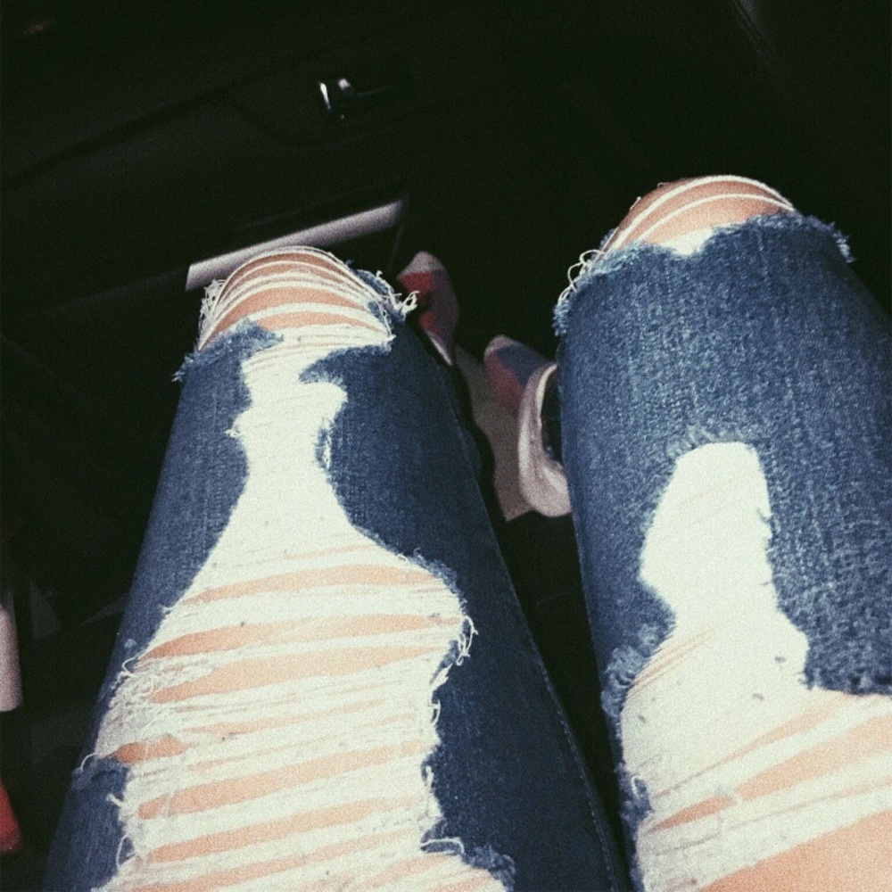 American Eagle Ripped Jeans